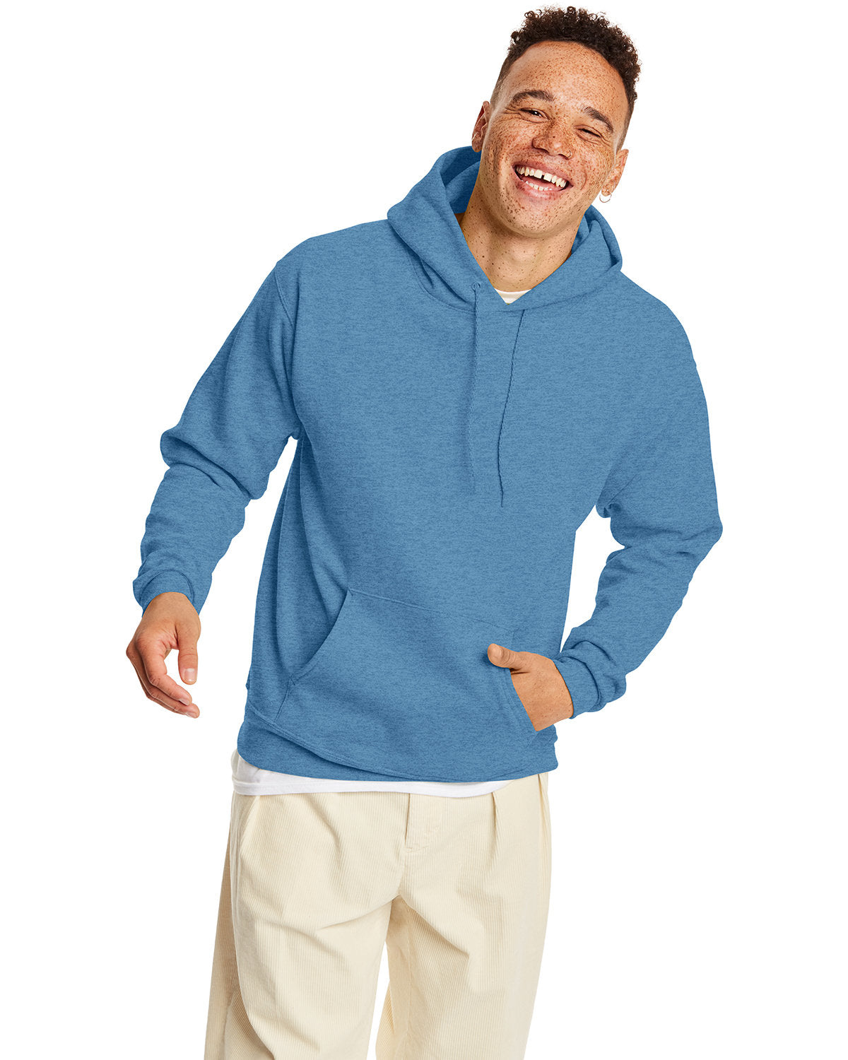 Hanes Unisex Ecosmart® 50/50 Pullover Hooded Sweatshirt Hanes