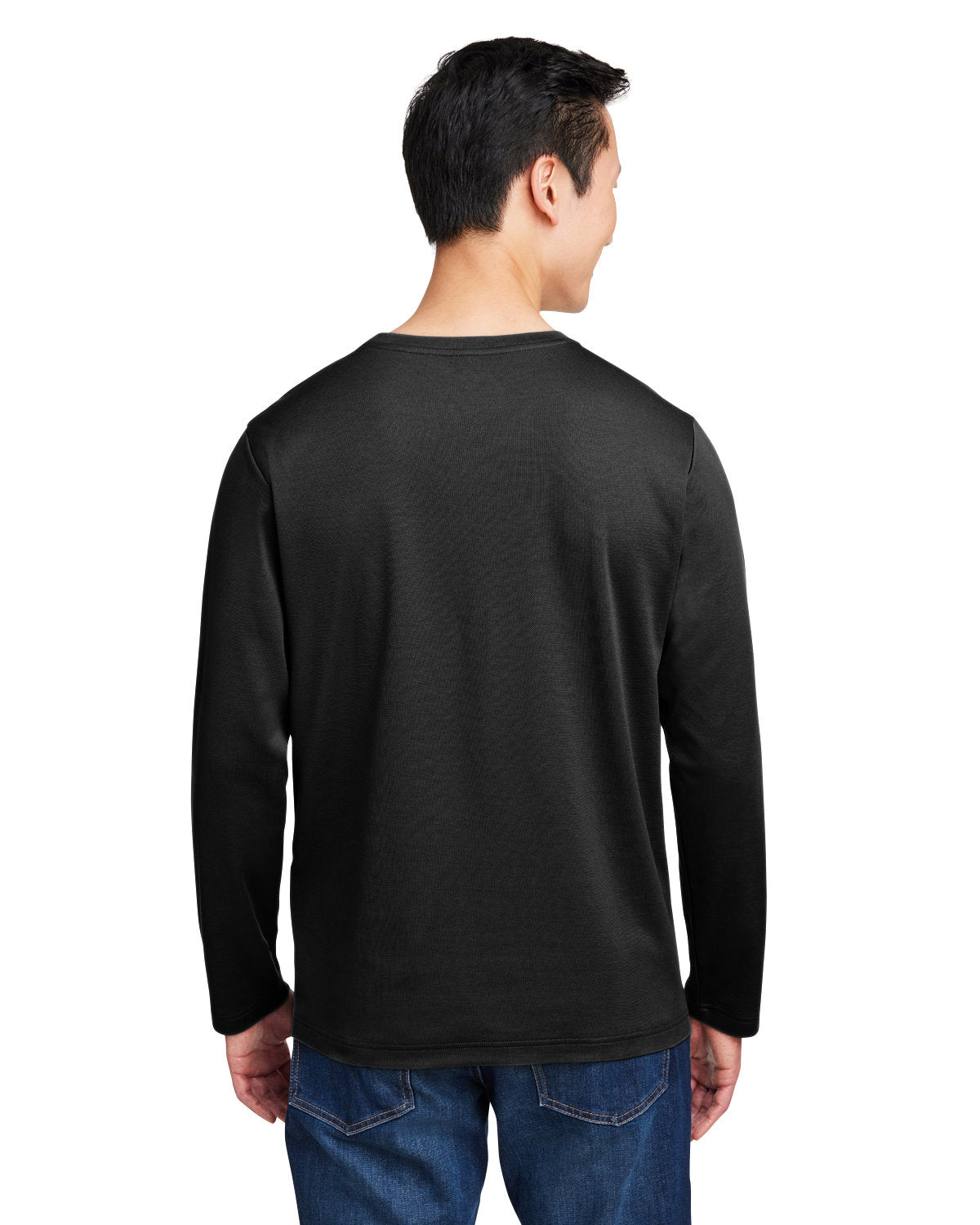 Harriton Unisex Charge Snag and Soil Protect Long-Sleeve T-Shirt Harriton