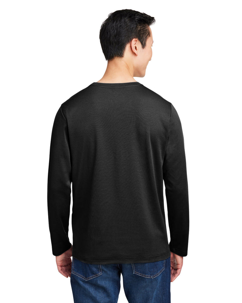 Harriton Unisex Charge Snag and Soil Protect Long-Sleeve T-Shirt