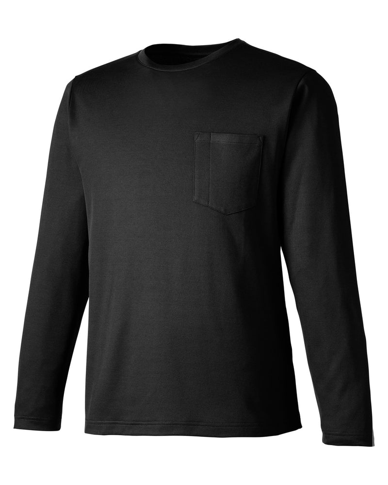 Harriton Unisex Charge Snag and Soil Protect Long-Sleeve T-Shirt
