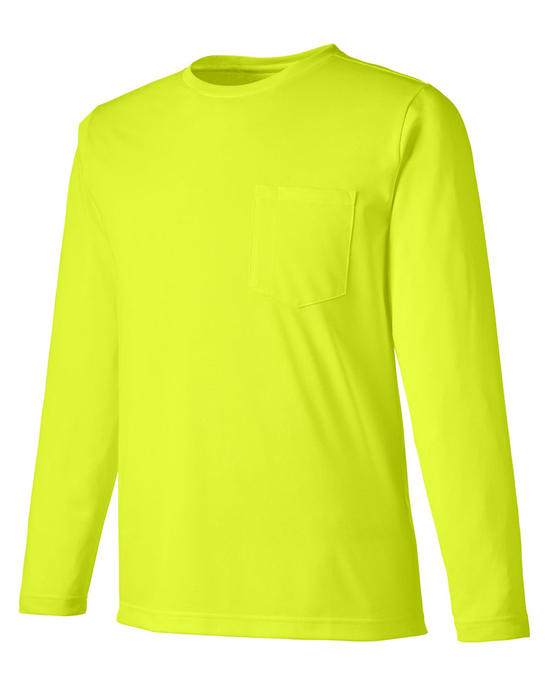 Harriton Unisex Charge Snag and Soil Protect Long-Sleeve T-Shirt