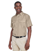 Harriton Men's Key West Short-Sleeve Performance Staff Shirt Harriton
