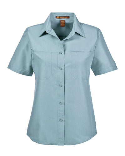 Harriton Ladies' Key West Short-Sleeve Performance Staff Shirt