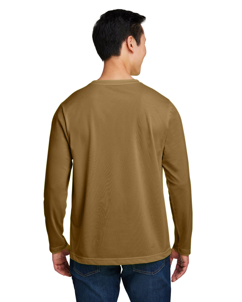 Harriton Unisex Charge Snag and Soil Protect Long-Sleeve T-Shirt