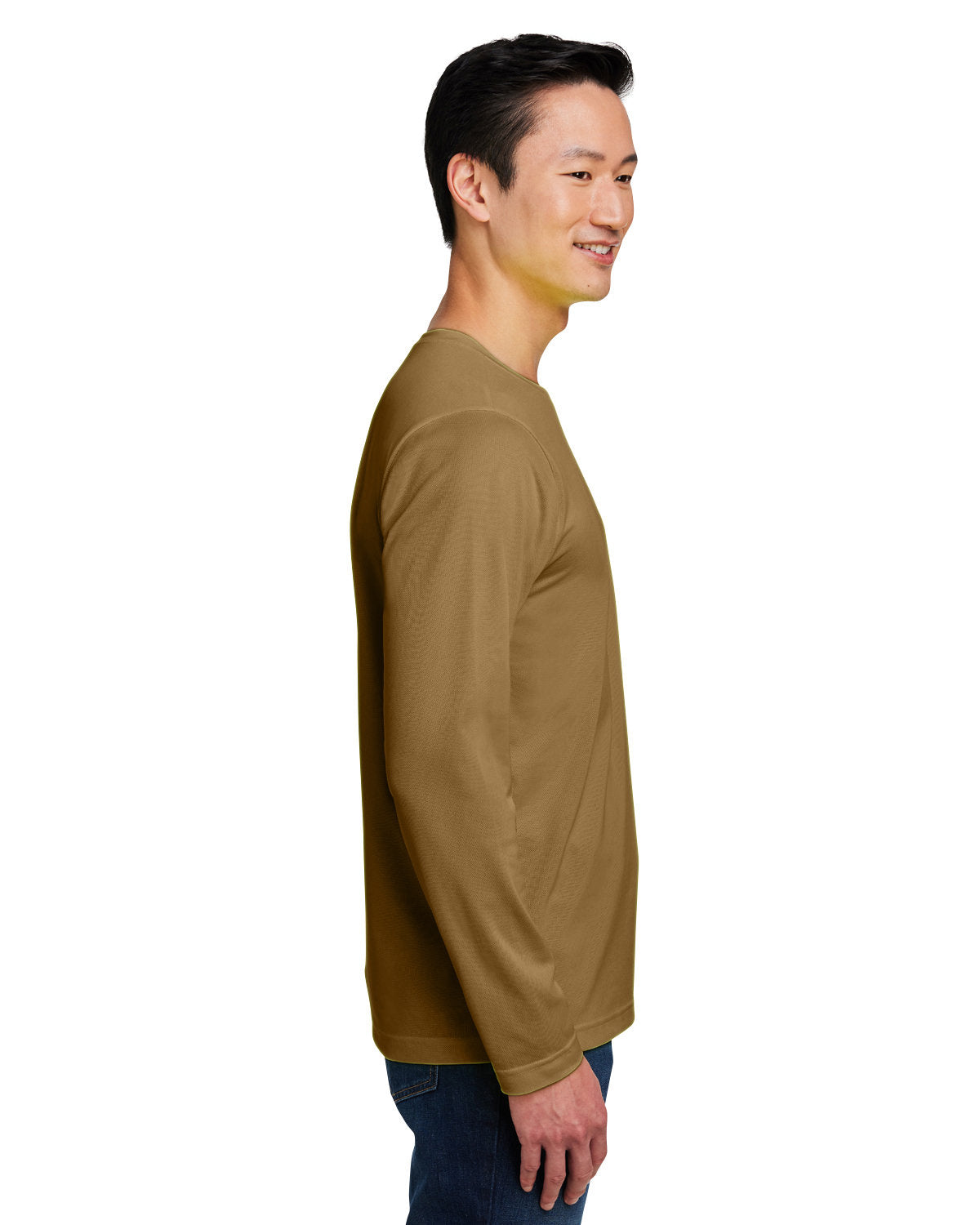 Harriton Unisex Charge Snag and Soil Protect Long-Sleeve T-Shirt Harriton