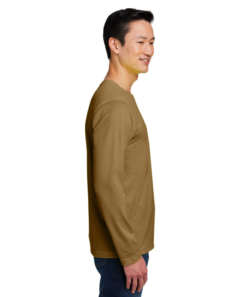 Harriton Unisex Charge Snag and Soil Protect Long-Sleeve T-Shirt