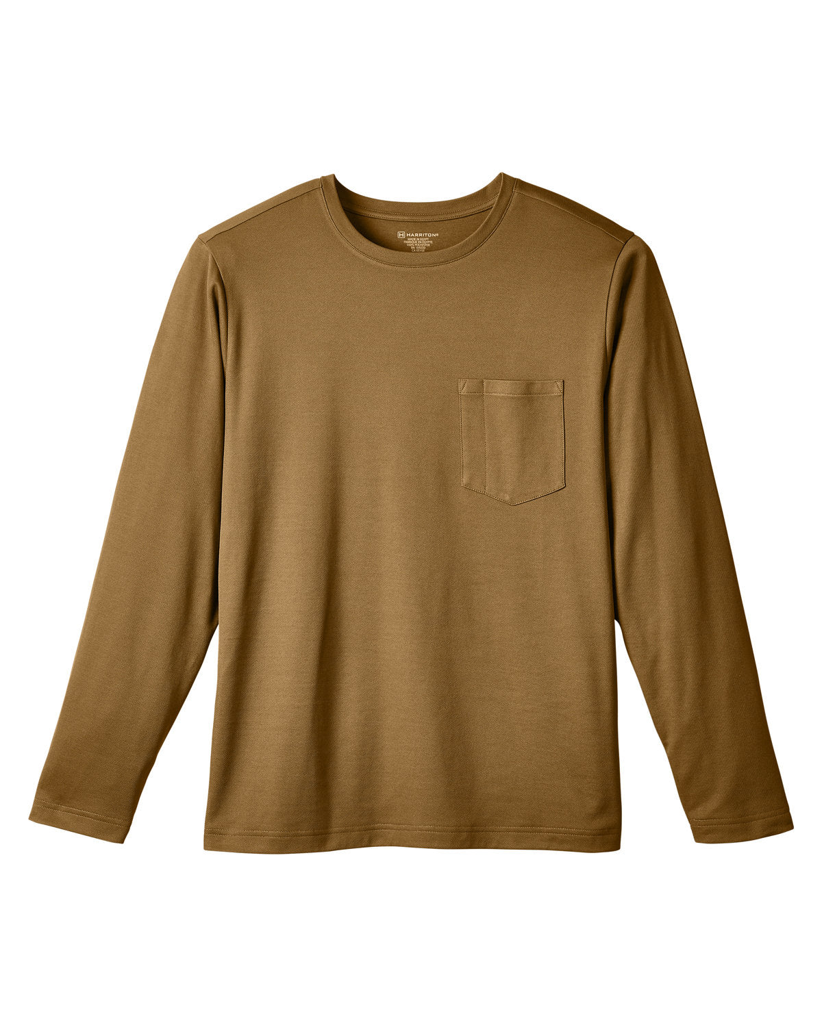 Harriton Unisex Charge Snag and Soil Protect Long-Sleeve T-Shirt Harriton