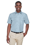 Harriton Men's Key West Short-Sleeve Performance Staff Shirt Harriton