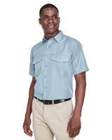 Harriton Men's Key West Short-Sleeve Performance Staff Shirt Harriton