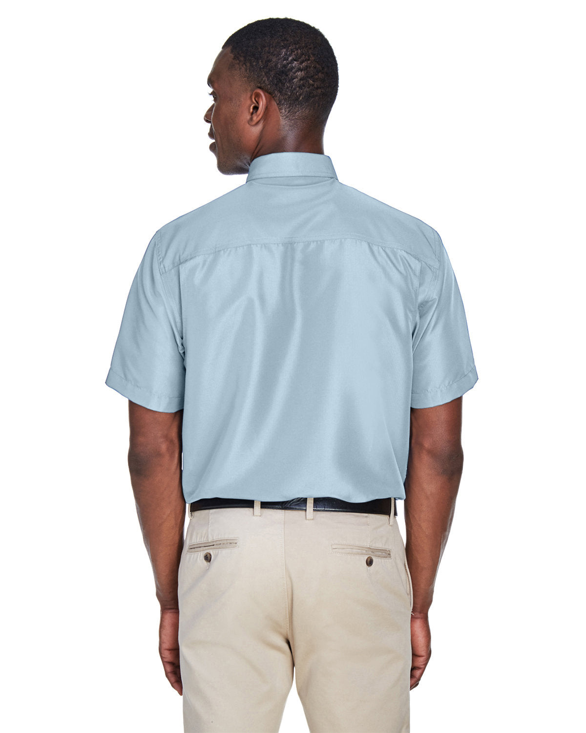 Harriton Men's Key West Short-Sleeve Performance Staff Shirt Harriton