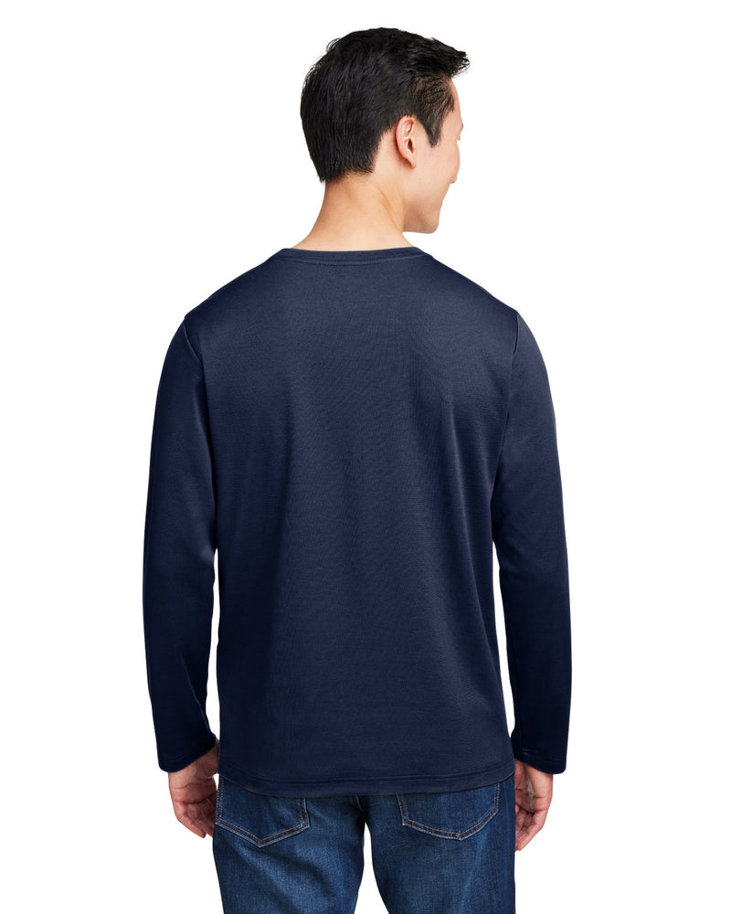 Harriton Unisex Charge Snag and Soil Protect Long-Sleeve T-Shirt