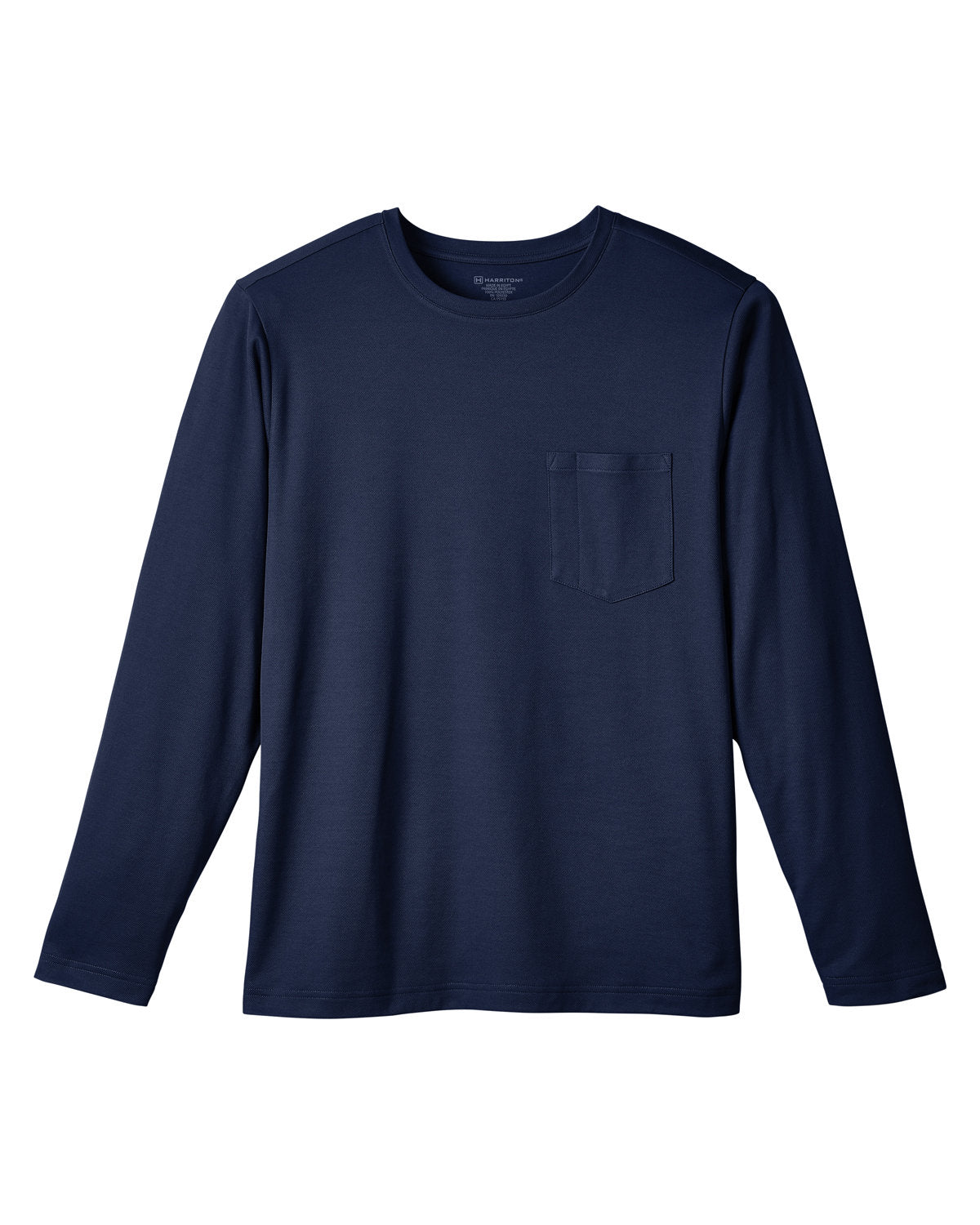 Harriton Unisex Charge Snag and Soil Protect Long-Sleeve T-Shirt Harriton