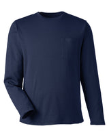 Harriton Unisex Charge Snag and Soil Protect Long-Sleeve T-Shirt Harriton