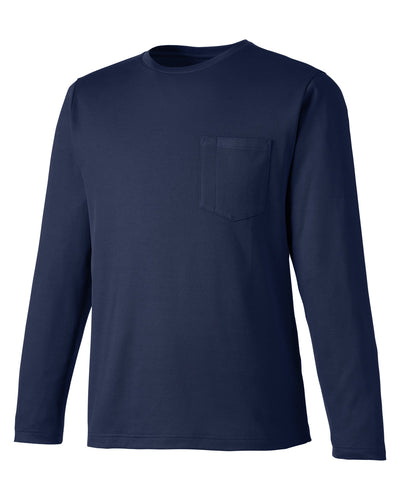 Harriton Unisex Charge Snag and Soil Protect Long-Sleeve T-Shirt