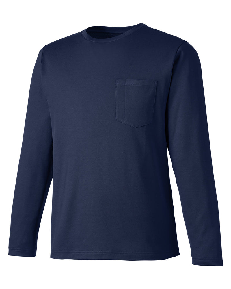 Harriton Unisex Charge Snag and Soil Protect Long-Sleeve T-Shirt