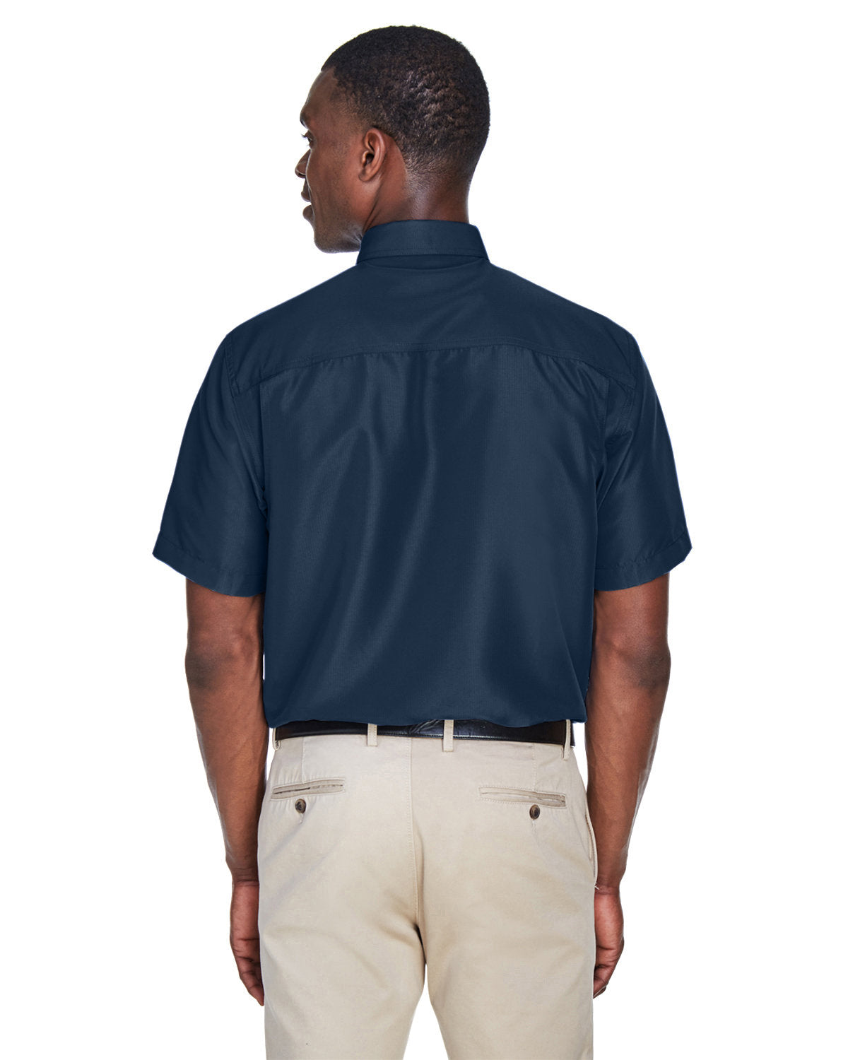 Harriton Men's Key West Short-Sleeve Performance Staff Shirt Harriton