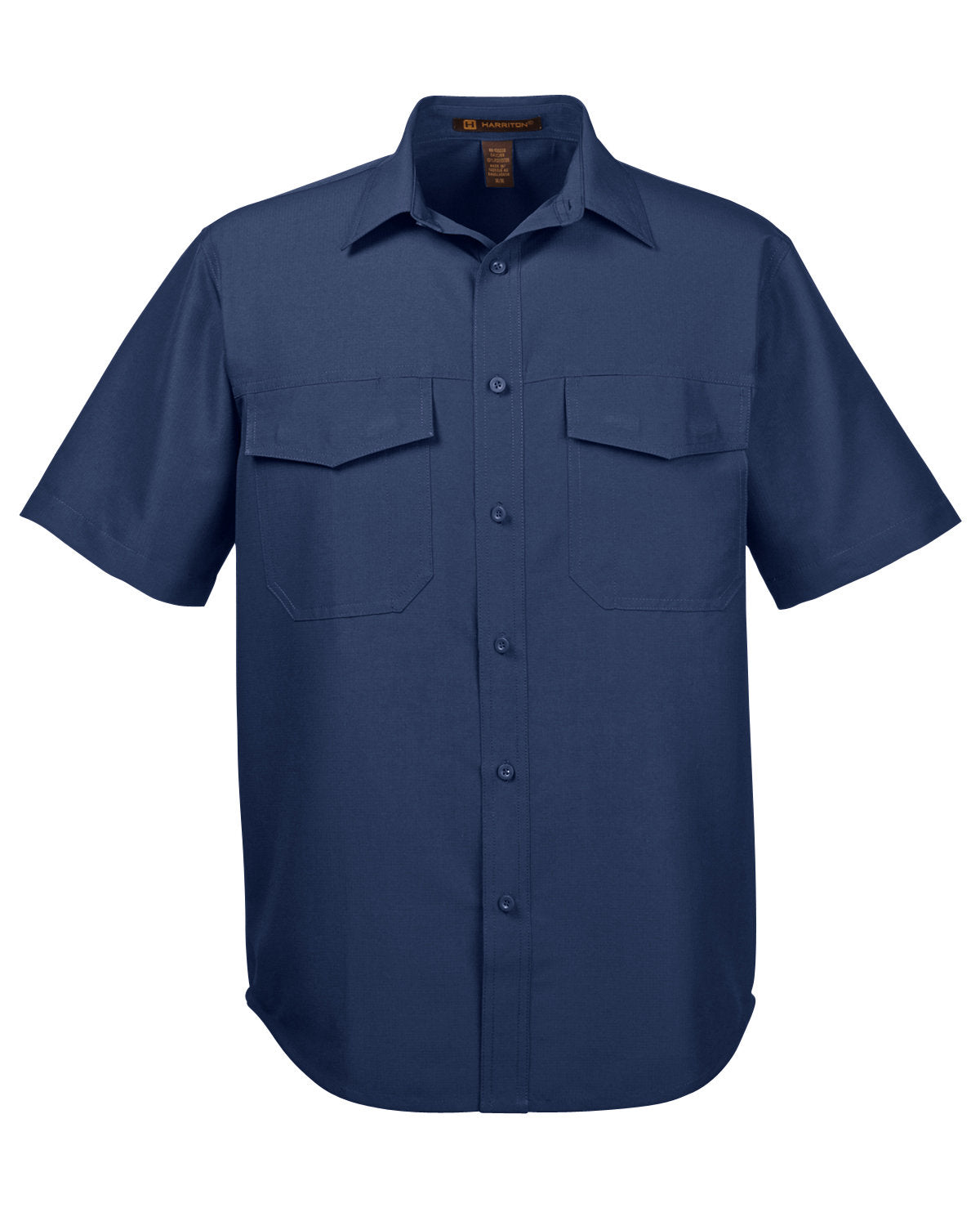 Harriton Men's Key West Short-Sleeve Performance Staff Shirt Harriton