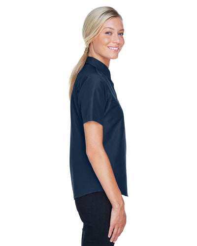 Harriton Ladies' Key West Short-Sleeve Performance Staff Shirt