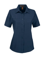 Harriton Ladies' Key West Short-Sleeve Performance Staff Shirt Harriton