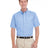 Harriton Men's Foundation 100% Cotton Short-Sleeve Twill Shirt with Teflon™ Harriton