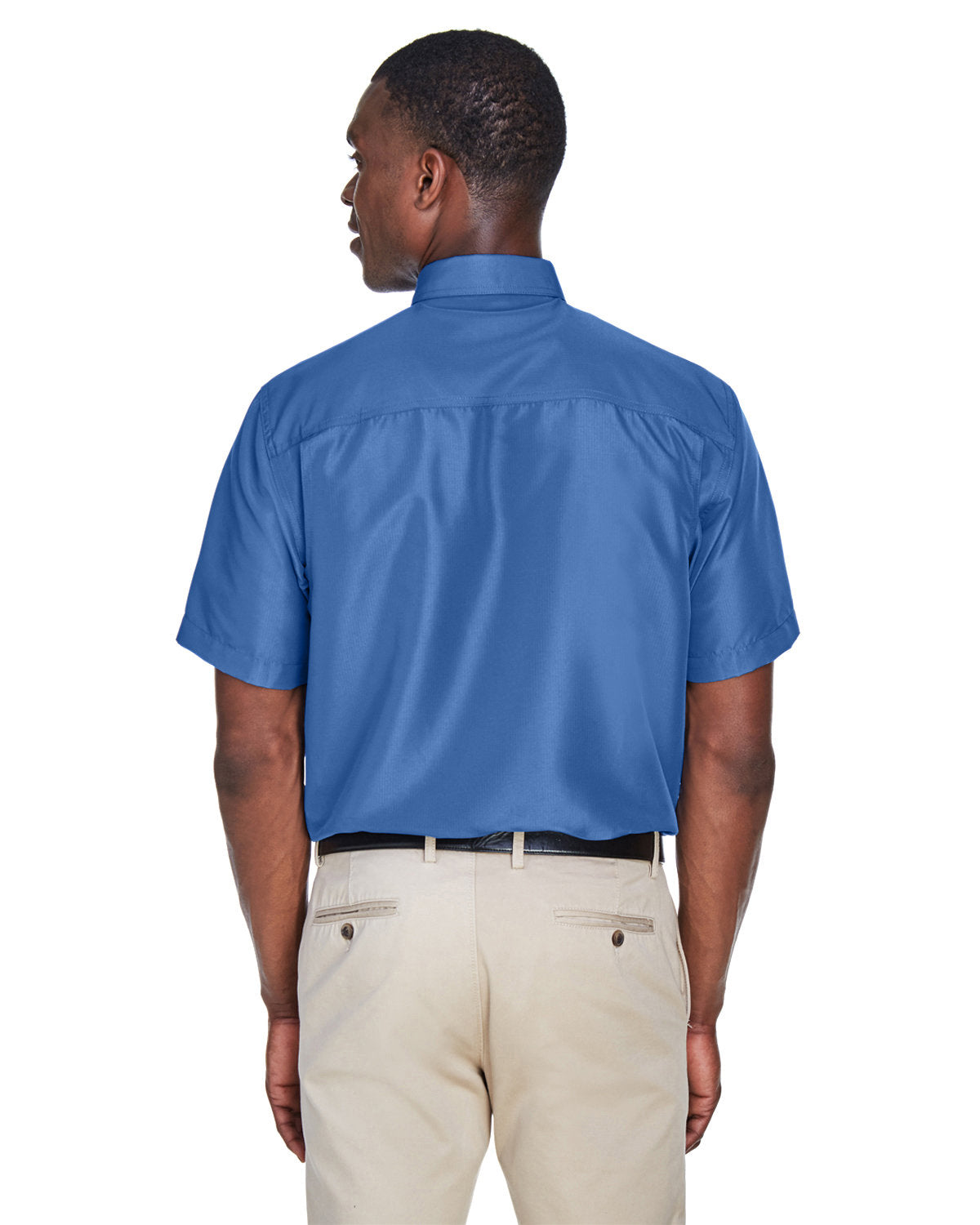 Harriton Men's Key West Short-Sleeve Performance Staff Shirt Harriton