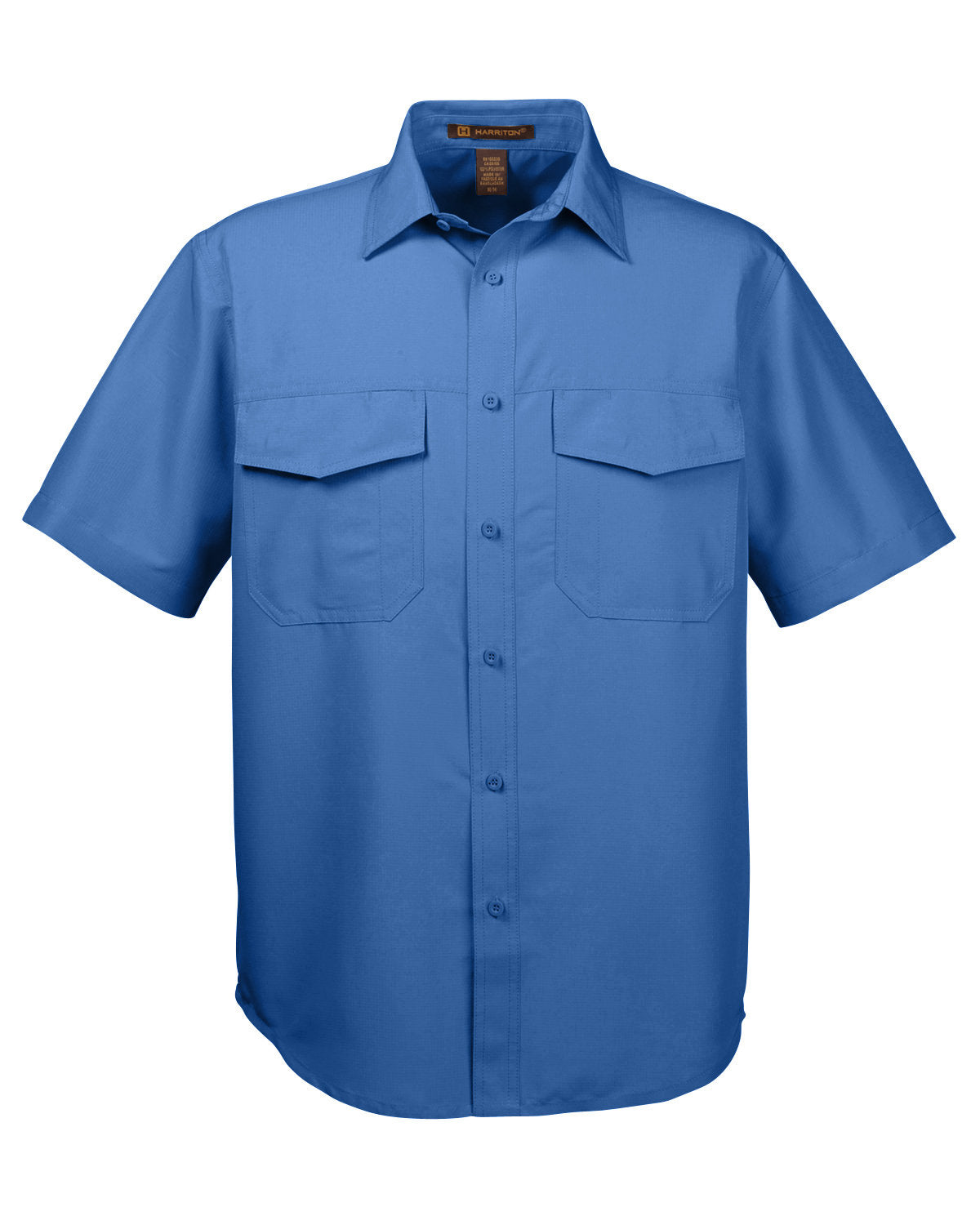 Harriton Men's Key West Short-Sleeve Performance Staff Shirt Harriton