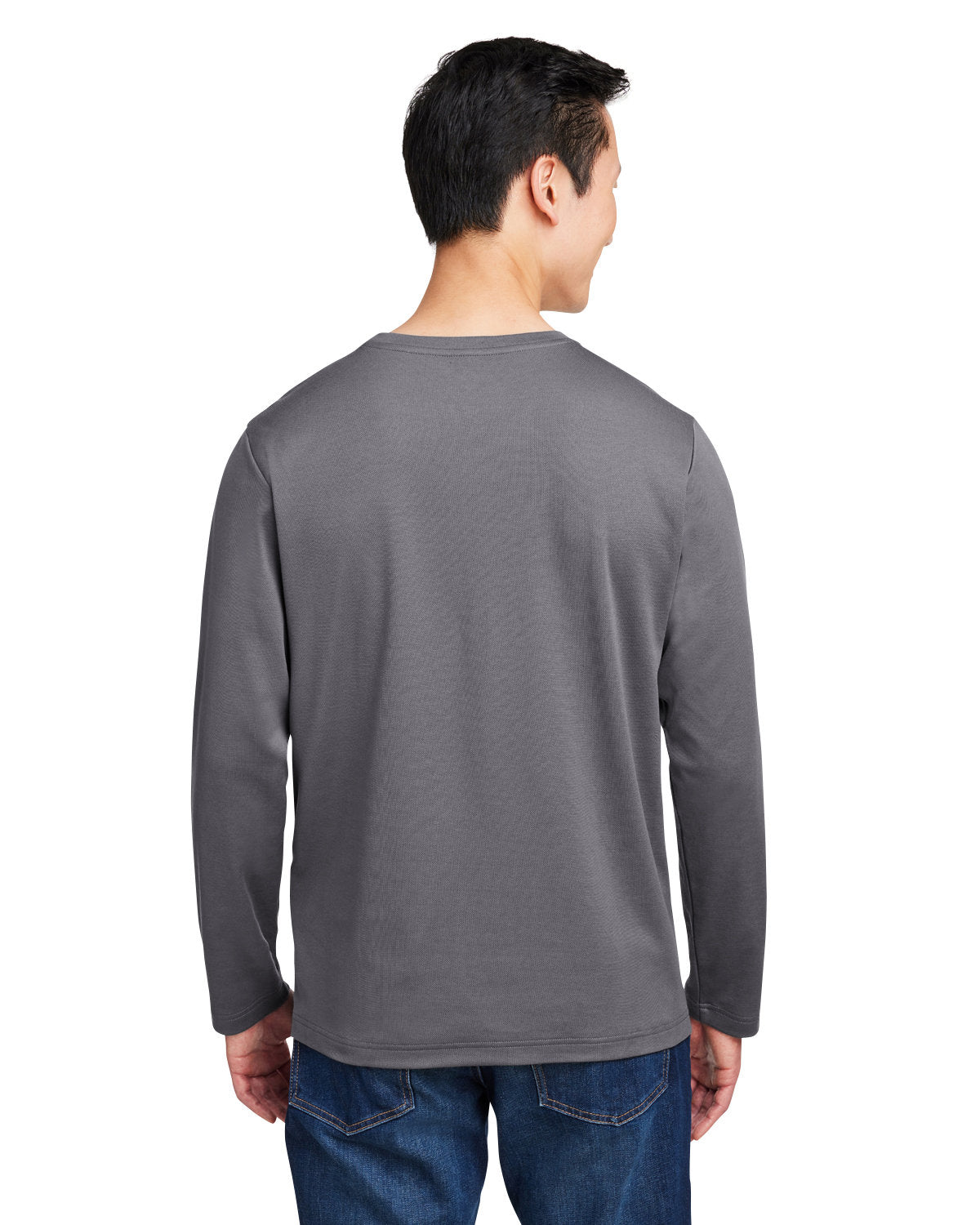 Harriton Unisex Charge Snag and Soil Protect Long-Sleeve T-Shirt Harriton