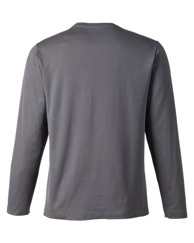 Harriton Unisex Charge Snag and Soil Protect Long-Sleeve T-Shirt