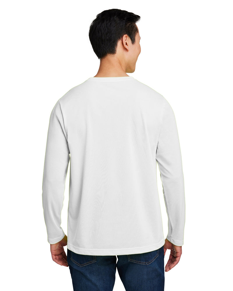 Harriton Unisex Charge Snag and Soil Protect Long-Sleeve T-Shirt
