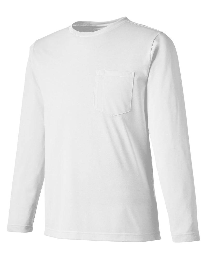 Harriton Unisex Charge Snag and Soil Protect Long-Sleeve T-Shirt