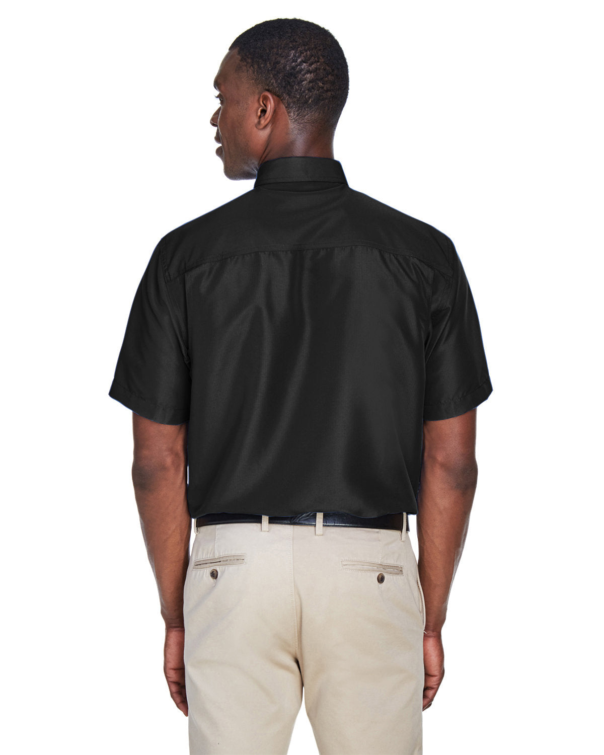 Harriton Men's Key West Short-Sleeve Performance Staff Shirt Harriton
