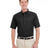 Harriton Men's Foundation 100% Cotton Short-Sleeve Twill Shirt with Teflon™ Harriton