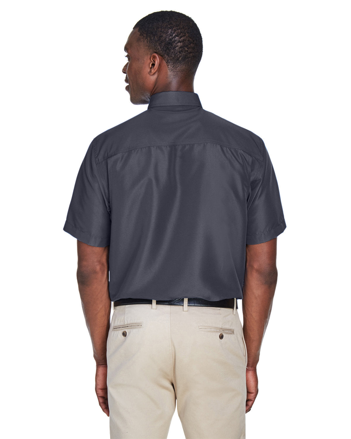 Harriton Men's Key West Short-Sleeve Performance Staff Shirt Harriton