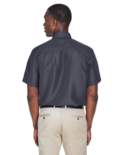 Harriton Men's Key West Short-Sleeve Performance Staff Shirt