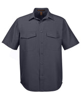 Harriton Men's Key West Short-Sleeve Performance Staff Shirt Harriton