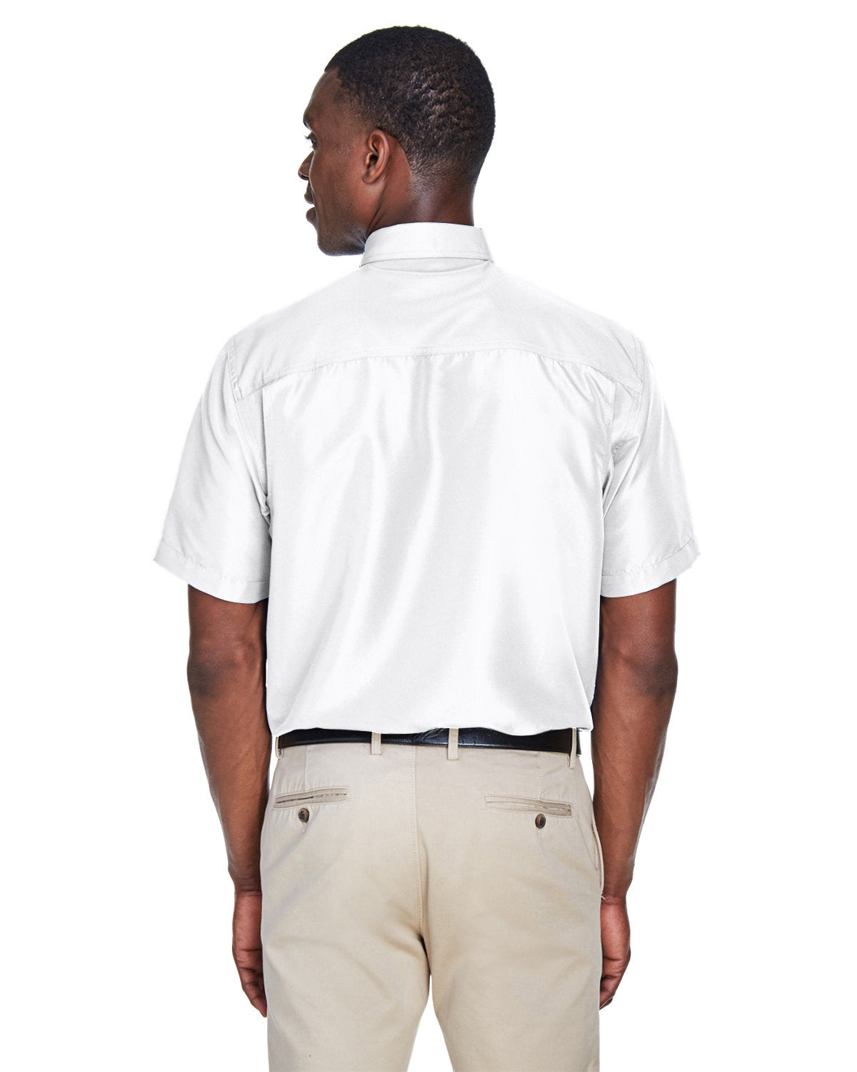 Harriton Men's Key West Short-Sleeve Performance Staff Shirt Harriton