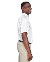 Harriton Men's Key West Short-Sleeve Performance Staff Shirt Harriton