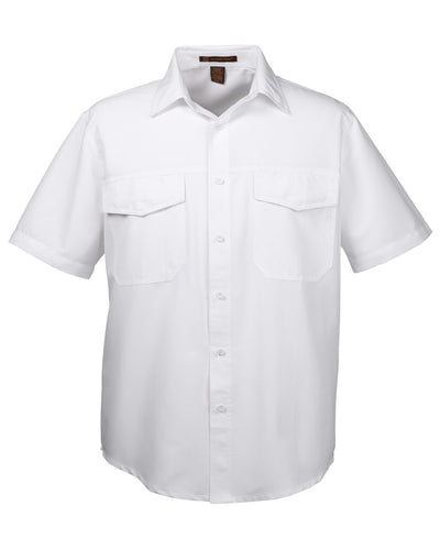 Harriton Men's Key West Short-Sleeve Performance Staff Shirt