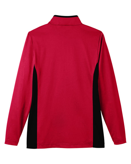 Harriton Ladies' Flash Snag Protection Plus IL Colorblock Quarter-Zip Harriton