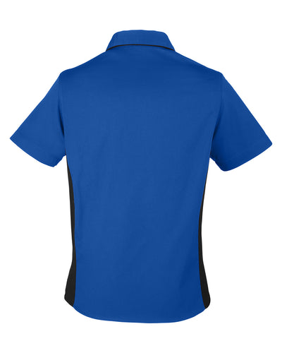 Harriton Ladies' Flash IL Colorblock Short Sleeve Shirt