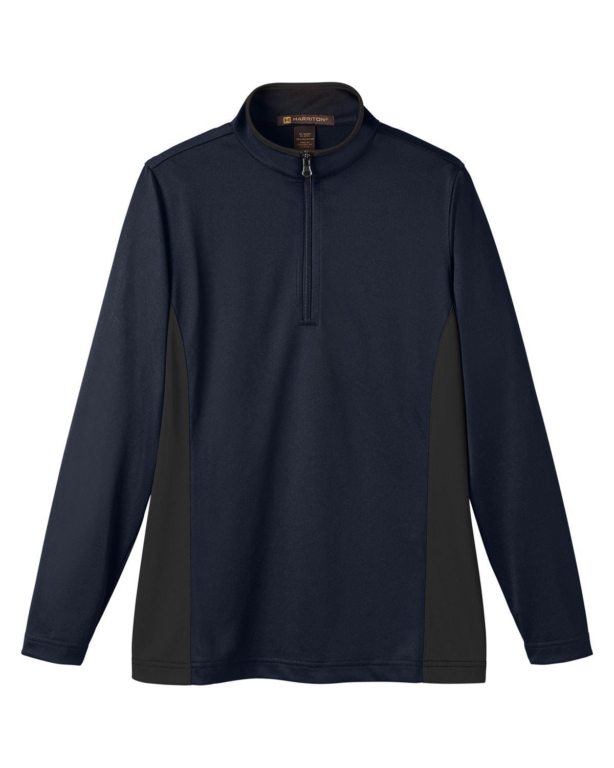 Harriton Ladies' Flash Snag Protection Plus IL Colorblock Quarter-Zip Harriton