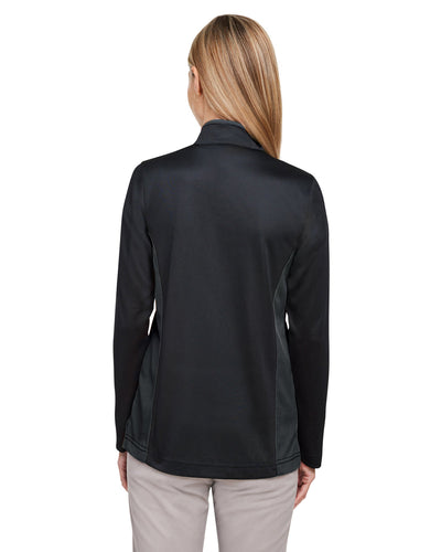 Harriton Ladies' Flash Snag Protection Plus IL Colorblock Quarter-Zip
