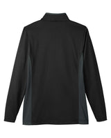 Harriton Ladies' Flash Snag Protection Plus IL Colorblock Quarter-Zip Harriton