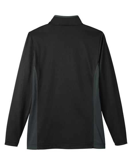 Harriton Ladies' Flash Snag Protection Plus IL Colorblock Quarter-Zip Harriton