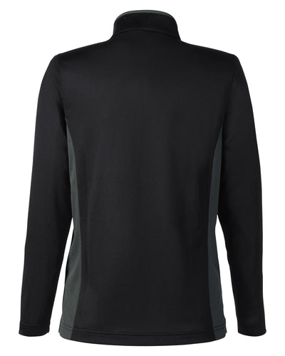 Harriton Ladies' Flash Snag Protection Plus IL Colorblock Quarter-Zip