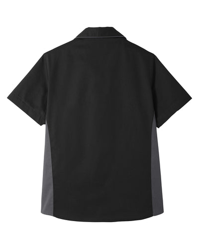 Harriton Ladies' Flash IL Colorblock Short Sleeve Shirt