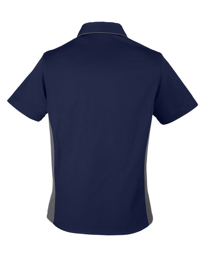 Harriton Ladies' Flash IL Colorblock Short Sleeve Shirt