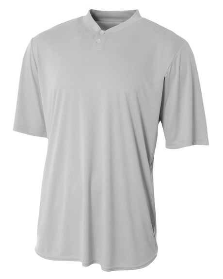 A4 Youth Tek 2-Button Henley Jersey A4