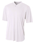 A4 Youth Tek 2-Button Henley Jersey A4