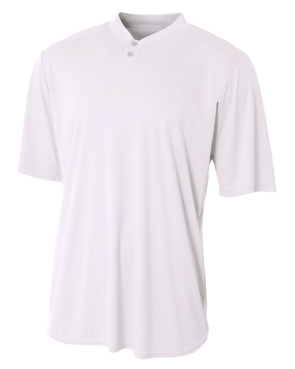 A4 Youth Tek 2-Button Henley Jersey A4